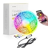 WENICE LED Light Strip 25ft for TV 85-95inch, USB LED Light with APP and Remote