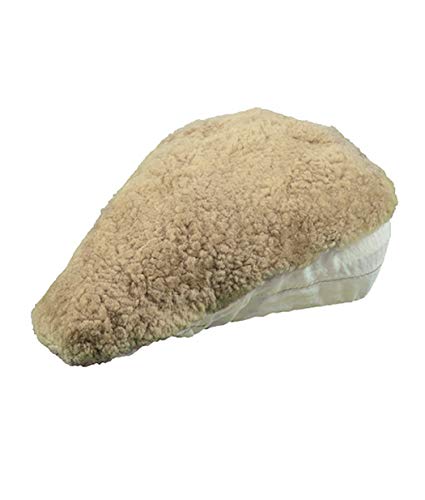 Engel Worldwide Sheepskin Bicycle Seat Cover (Light Brown) - Snug Fit