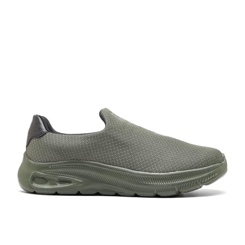 Image of ASIAN Wonderwalk-01 Men's Walking Shoes | Lightweight Slip-On Sneakers with Memory Foam Cushioning & Breathable Mesh Upper | Perfect for Walking, Office Wear, Travel & Daily Comfort