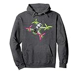 Freestyle FPV Racing Drone Pilot Acro Quadcopter Watermelon Pullover Hoodie