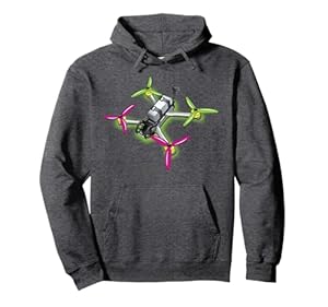 Freestyle FPV Racing Drohne Pilot Acro Quadcopter Pullover Hoodie