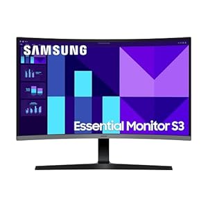 Samsung LS32D396GAUXXU 32″ Curved Full HD monitor with Speakers – 1920x1080p, 1800R, HDMI, VGA, Speakers