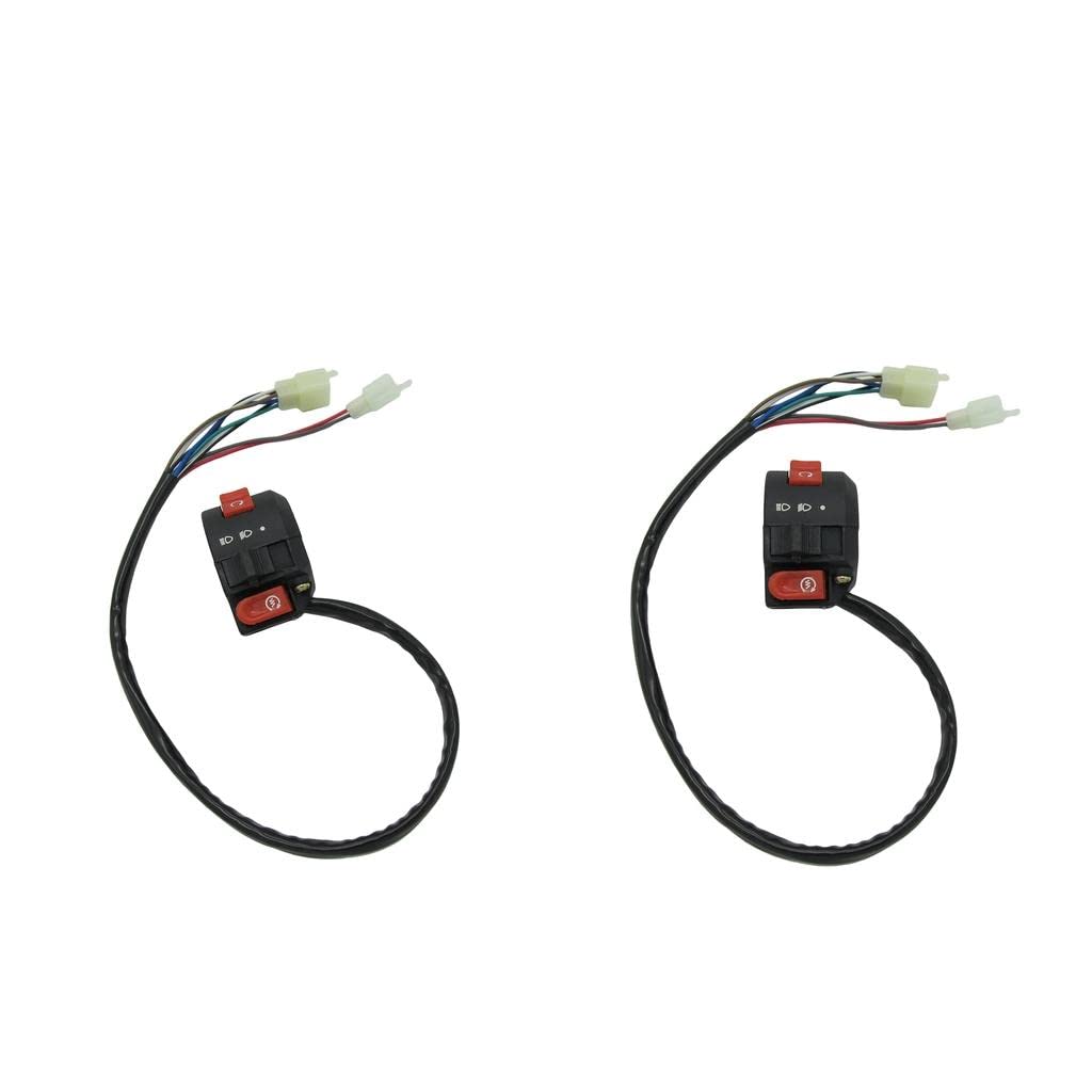 SECRET DESIRE 2 Sets 6+2 Pin Plug Start Kill Switch for 50cc 70cc 110cc 125cc ATV Quad|Motors|Parts & Accessories|Motorcycle Parts|Electrical & Ignition|Other Electrical & Ignition-image-36