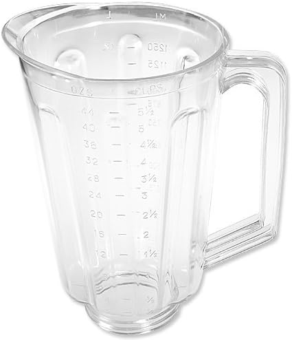 Plastic 44 oz jar fits most Hamilton Beach domestic models.