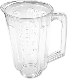 Plastic 44 oz jar fits most Hamilton Beach domestic models.