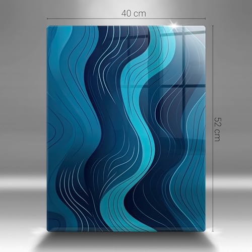 Protège plaque induction Wallfluent 40x52cm pour décorer la cuisine