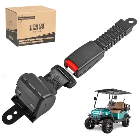 10L0L Universal Golf Cart Seat Belts Cover