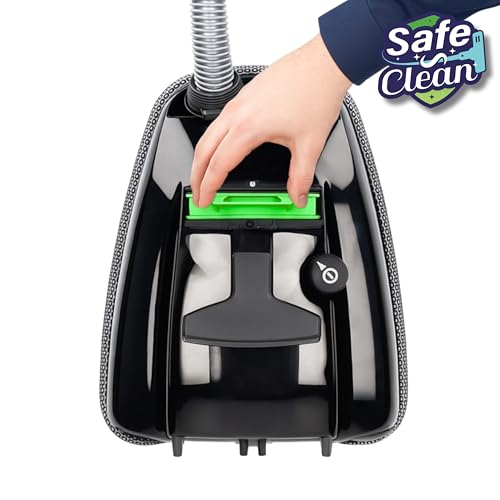 Service Box kompatibel mit Sebo Airbelt K1 K2 K3 6629-ER 6695-ER 10 Staubsaugerbeutel 1 Motorfilter 1 Micro-Hygienefilter Filterbox Filtertüten 3-lagig