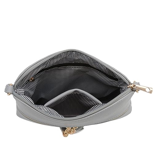 Image of DELUXITY Lightweight Medium Crossbody Bag with Tassel | Lightweight