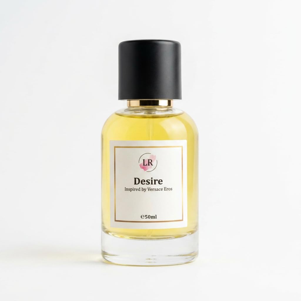 DESIRE Extrait de Parfum for Men | 30% Perfume Oil Concentration | Bold Aromatic Fougère | Mint Tonka Bean Ambroxan Vetiver | Long Lasting 10-12 Hours | 50ml-image-19