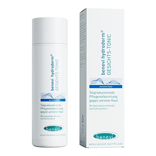 benevi Gesichtstonic 200 ml klärendes und reinigendes Tonic für fettige Haut. Beseitigt den störenden Fettglanz, löst Hornzellen und Mitesser, beruhigt und erfrischt die Haut Cover