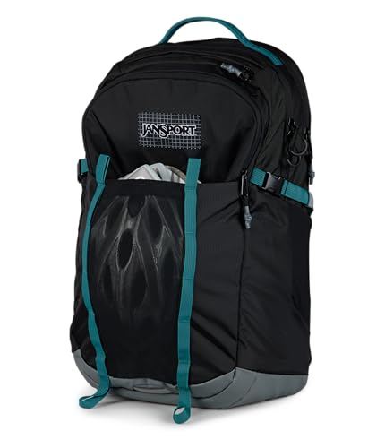 Image of JanSport 34L All Around Pack - 15 inch Laptop Sleeve, Smokey Grit | Versatile Rucksack w /Hydration Sleeve, Reflective Accents & Safety Whistle
