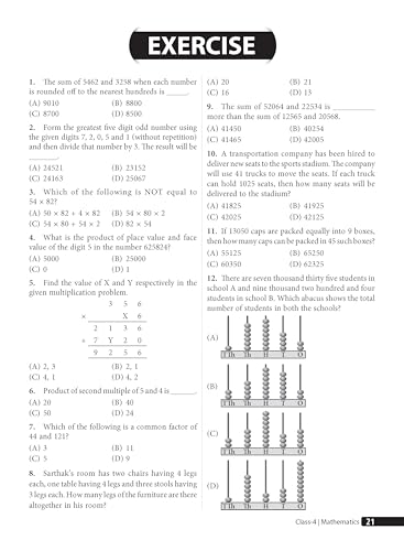 Image of MTG Mathematics (IMO) Olympiad Prep Guide Class 4 | Detailed Theory, Exercise with Self Test For Practice | SOF Olympiad Books For Exam 2026-27 (Useful For Level-1 & 2)