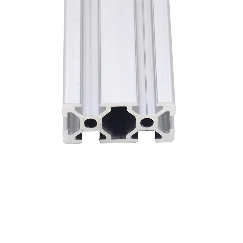 4 Pièces 2040 Profilé En Aluminium Argenté Norme Européenne Guide Linéaire Anodisé Profilé D'extrusion D'aluminium, 100-650 Mm De Long For Pièces D'imprimante 3D CNC Guide Linéaire(Length 600mm)