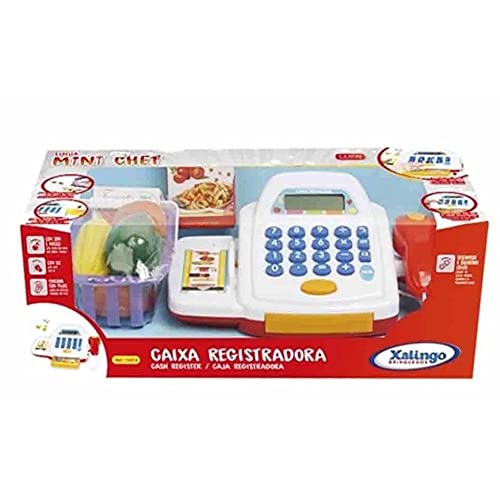 Caixa Registradora Com Som e Luz Mini Chef - Xalingo 11476, Multicor