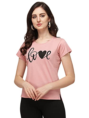 Image of DHRUVI TRENDZ Women Tops | T Shirt for Women | Tops for Jeans for Women | Western Tops for Women Stylish | T-Shirt for Women