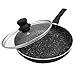 Produktbild Marmorbeschichtete Pfanne mit Deckel 24cm Gepresstes Aluminium Induktion KINGHOFF KH-3957