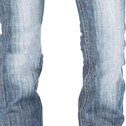 JEKE-DG Women's Bootcut Jeans Mid Rise Stretch Fitted Denim Pants Slim Fit Washed Jean Denim Pants3