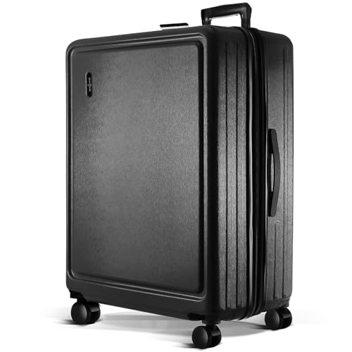 Image of 28 Inch Luggage with Spinner Wheels, Hard Shell Suitcase with TSA Locks for Luggage, Travel Large Suitcase, Expandable Hard Shell Suitcases, Black