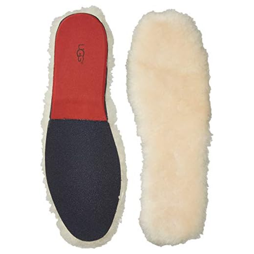 UGG Men's Sheepskin Insole, Natural, 12 M US