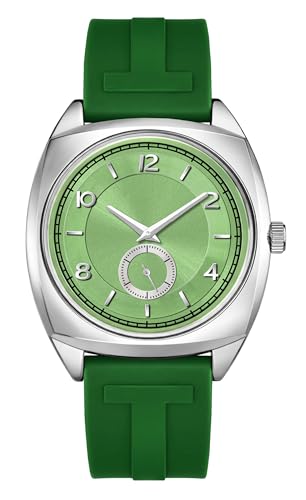 Image of styledose Men's Watch Analog Quartz with Chronograph & Silicone Strap -Casual & Formal Wrist Watch for Men