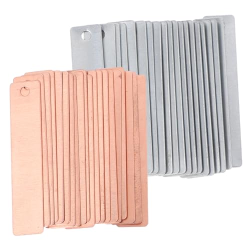 Unomor 1 Set Copper Sheet Zinc Sheet Zinc Strip Strip Materials Zinc Anode Zinc Plates Fruit Battery Materials Copper Strip Battery Experiment Materials