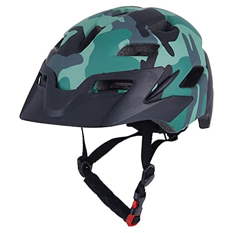 Kids Youth Bike Helmet with Adjustable Dial and Safety Light Cover