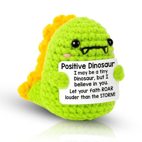 MXYZQDE Emotional Support Grüne Dinosaurier,Emotional Support Kuscheltier,Mutmacher Geschenk,EIN Warmes Für Freunde und Familie, EIN Stressreduzierender Partner Zu Hause und Im Büro