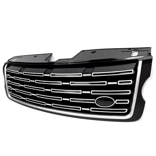 Calandre avant chromée noire pour capot de Range Rover 2013 à 2017 - 3