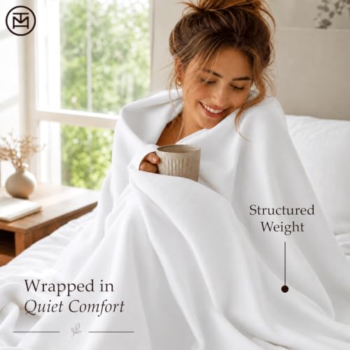Image of Threadmill 600 Thread Count Cotton King Sheet Set, Sateen, White, 4-Piece