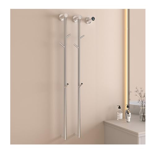 Sèche-serviettes mural compact pour des matins confortables avec minuteur tactile - 2