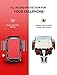 Mpow Car Phone Mount, Dashboard Car Phone Holder, Washable Strong Sticky Gel Pad with One-Touch Design Compatible iPhone 11 Pro, Max, X, XS, XR, 8, 7, 6 Plus, Galaxy S7, 8, 9, 10, Google Nexus, Red