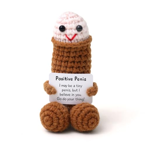yivom Pl&uuml;sch-Penis mit Positive Geschenke, Positive Kartoffel Penis Geschenke Spa&szlig;artikel Lustige Geschenke f&uuml;r M&auml;nner Als Scherzartikel
