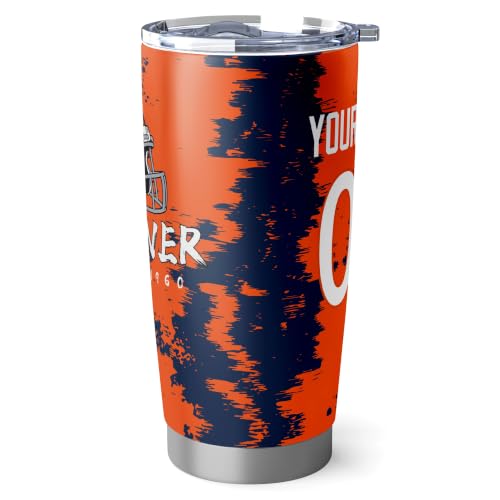 Image of ANTKING Denver Tumbler 20oz Travel Mug Custom Number Name Gifts