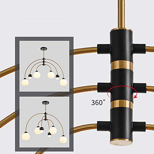 Lustre E27 nordique pour résoudre le manque de lumière en chambre - 7
