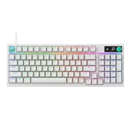 Logitech G316 X 98 MechanicalGaming Keyboard (Tactile) - White
