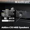Audio Pro Addon Bluetooth Speaker - Wireless Speaker with High-Fidelity Sound - Outdoor Speakers, WiFi, AirPlay 2, Chromecast, Spotify Connect, C10 MKII, Black