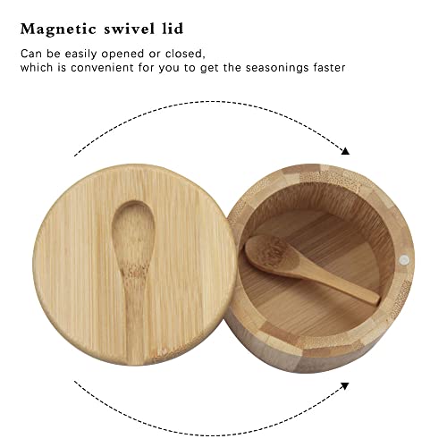 Scatola di sale, contenitore girevole con