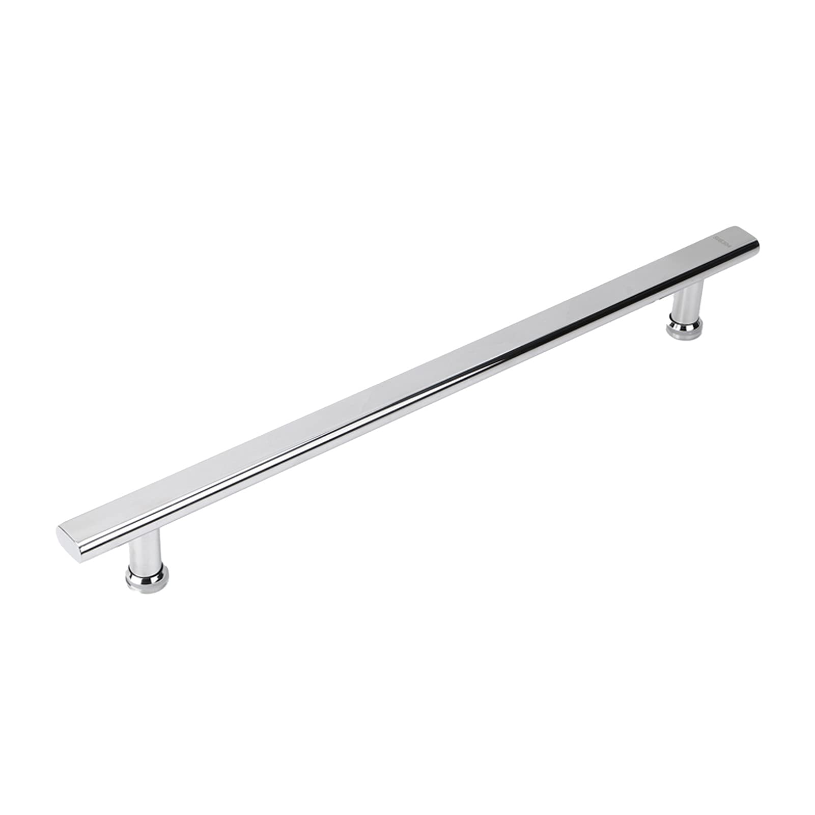 BHGFYXBS Bathroom Push And Pull Glass Door Handle, Stainless Steel Door Handle For Glass Door, Full Polished Finish - Door Knob Replacement