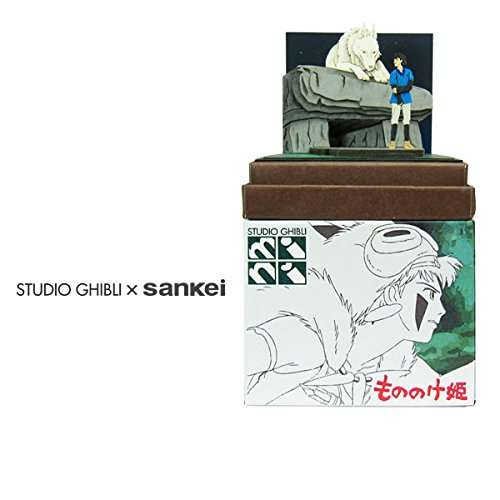 Inflatables Giant MP07-42 Sankei Studio Ghibli Mini Princess Mononoke Moro And Ashitaka Non-Scale Paper Craft thumb #9