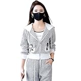 [AOKOWN] 2025新デザイン ジャージ 上下セット【ファッショニスタ】 レディース レディース上下2点セット 秋服 トラックジャケット 速乾 ドライ スポーツ トレーニング フィットネスウェア ランニングウェア