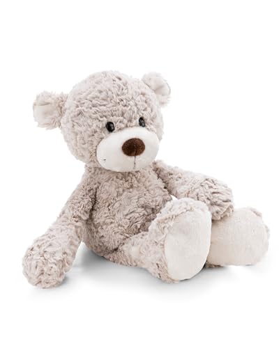 NICI- Oso Finni 25 cm, Gris, Suave muñeco de Peluche, Adorable para abrazarlo y Jugar, Gran Idea de Regalo para niños y Personas Adultas, 62313, Color NICI- Oso Finni 25 cm, Gris, Suave muñeco de Peluche, Adorable para abrazarlo y Jugar, Gran Idea de Regalo para niños y Personas Adultas, 62313, Color