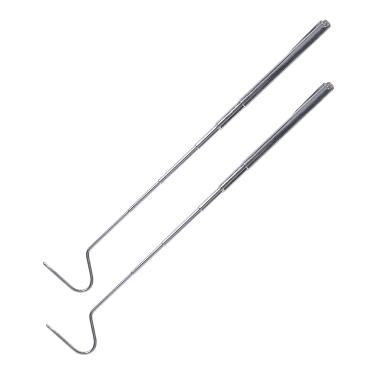 BESPORTBLE 2pcs Telescopic Snake Hook Telescopic Snake Catching Tools Stainless Steel Snake Tongs 68cm Reptiles Pole Snake Grabber Tool Reptisoil Snake Catching Tongs Professional Snake Tongs