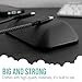 Smartish Magnetic Cord Holder - Bigger Cable Wrangler Organizer with Magnet Clips for Charger Management on Desktop, Nightstand, or Side Table - Holds 6+ Cables - Black Tie Affair