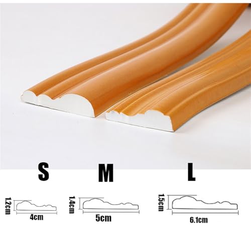 Tiras de PVC para esquinas y molduras impermeables de techos autoadhesivas 6