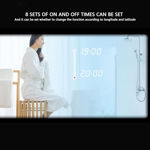 Poolpumpen-Timer, Wasserdichte Timer-Box mit Programmierbaren 7-Tage-28-Ein-Aus-Zeitplänen, LCD-Display, Digitale Outdoor-Timer-Box, für Motorbetriebene Geräte