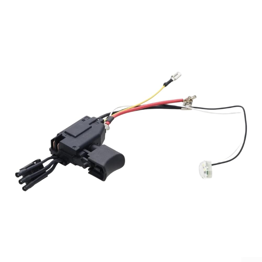 Switch Replacement for XPH10Z XFD10Z DDF482 Cordless Drill 650753-7 632F27-4 Black Plastic OEM Style Robust Trigger Control Power Tools Accessory
