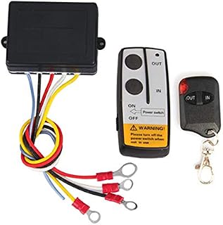 Wireless Winch Remote Control Kit for Truck Jeep ATV SUV 12V Switch Handset
