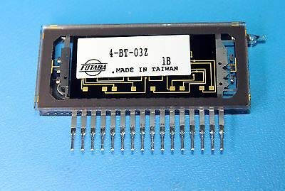 FUTABA 4-BT-03Z 4 Digit 7-Segment Vacuum Fluorescent Display New