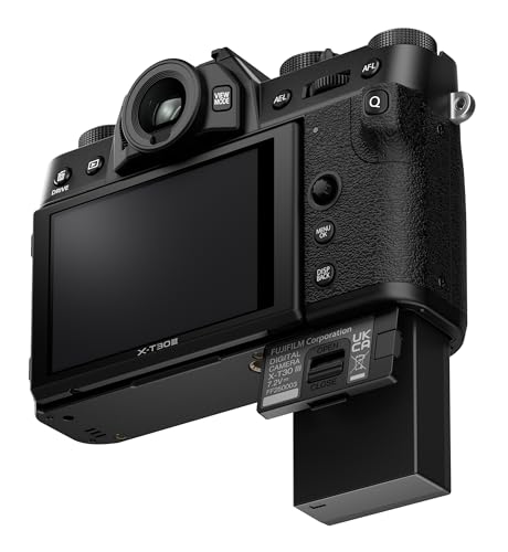 Image of FUJIFILM X-T30 III Mirrorless Camera Body, Black